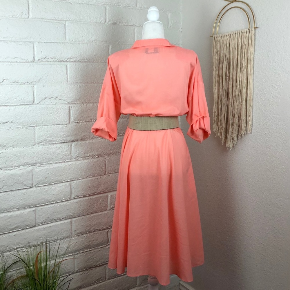 ❌SOLD❌🌹Vintage 80’s The American Shirtdress🌹 - Picture 3 of 7